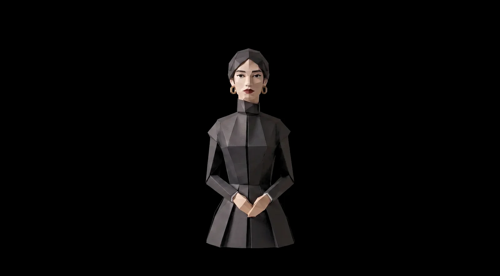 Character facing forward